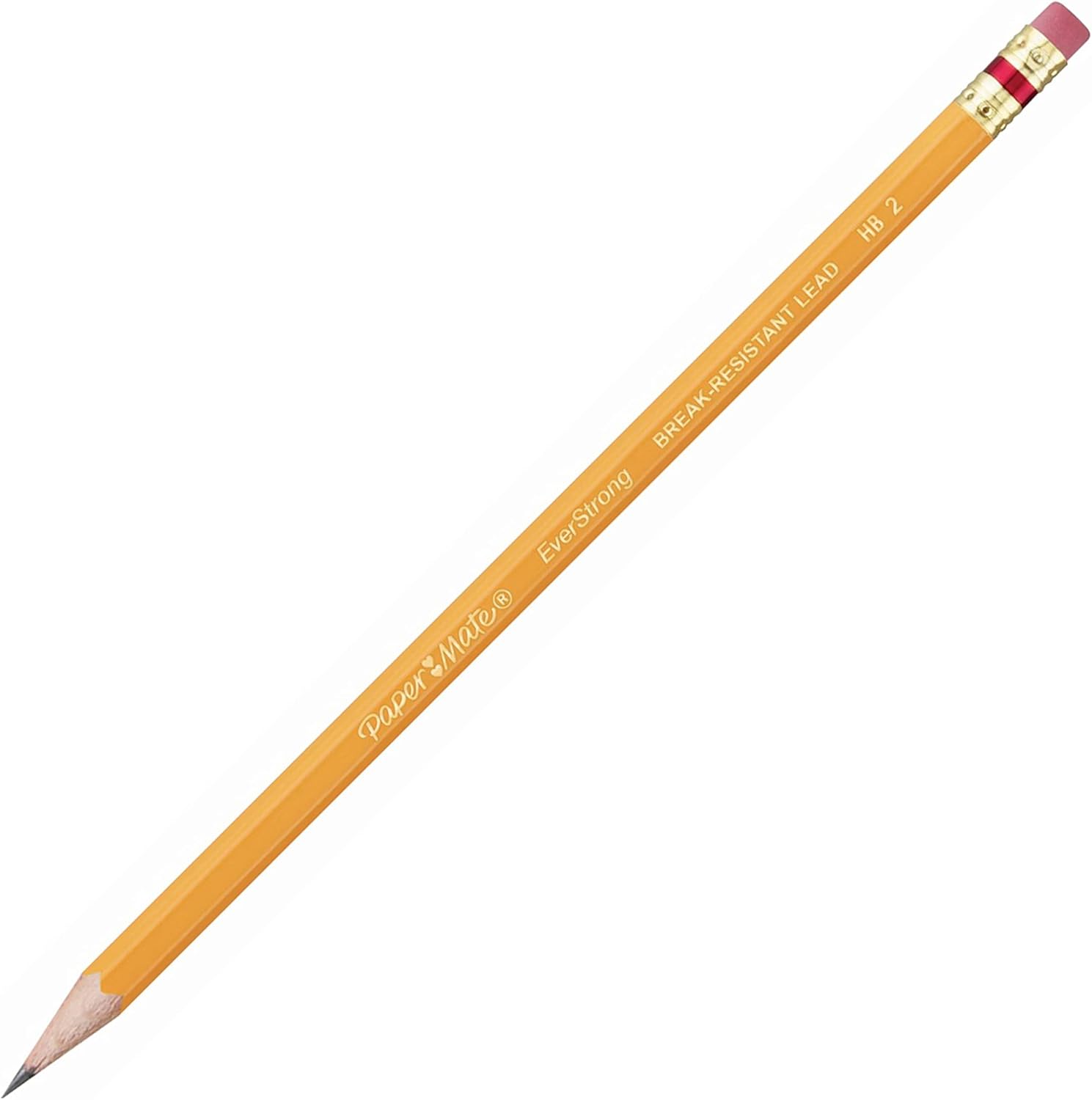 Paper Mate EverStrong #2 Pencils, Reinforced, Break-Resistant Lead When Writing, 72-Count-1