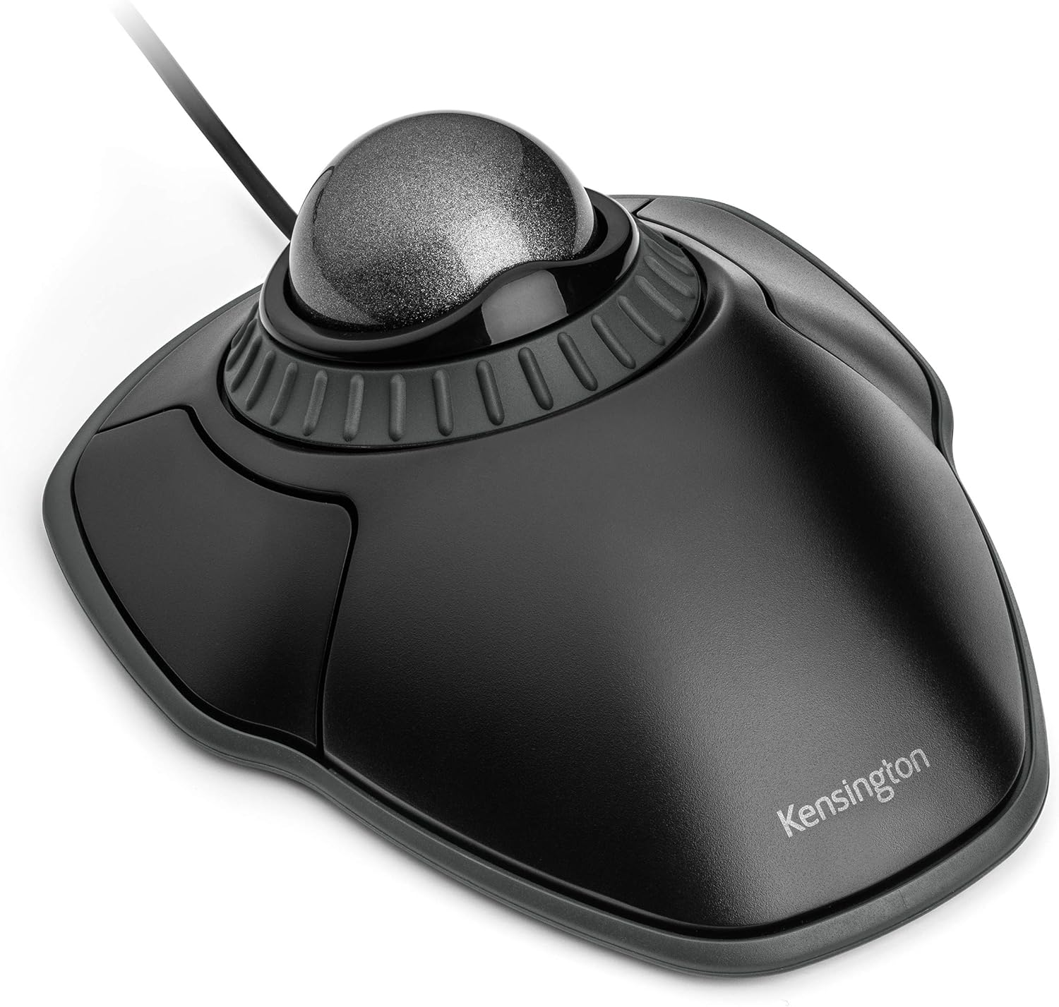 Kensington Orbit Trackball Mouse with Scroll Ring (K75327WW), Black-Grey-0