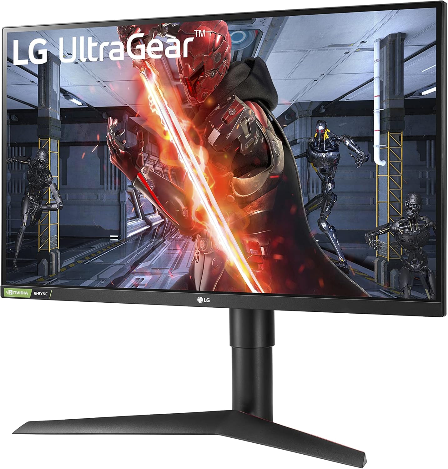 LG UltraGear QHD 27-Inch Gaming Monitor 27GL83A-B - IPS 1ms (GtG), with HDR 10 Compatibility, NVIDIA G-SYNC, and AMD FreeSync, 144Hz, Black-1