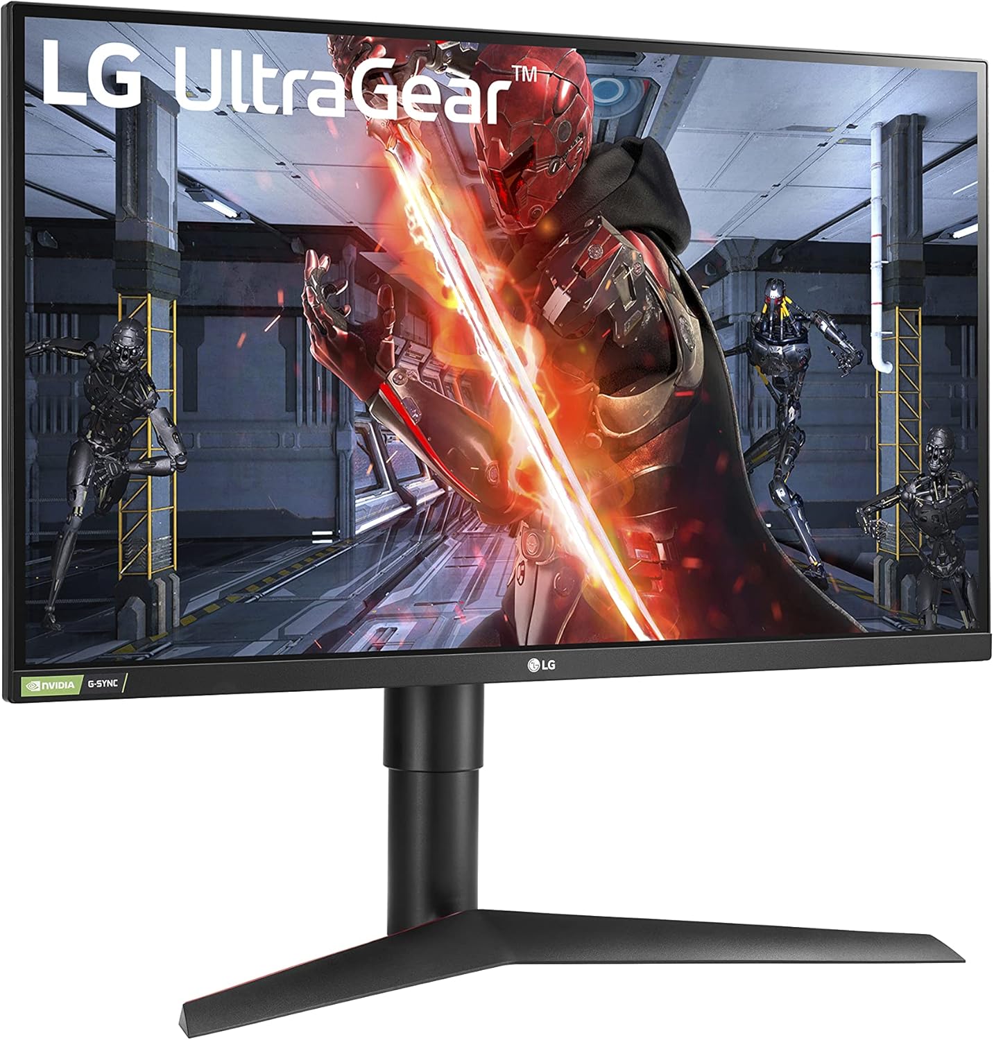 LG UltraGear QHD 27-Inch Gaming Monitor 27GL83A-B - IPS 1ms (GtG), with HDR 10 Compatibility, NVIDIA G-SYNC, and AMD FreeSync, 144Hz, Black-2