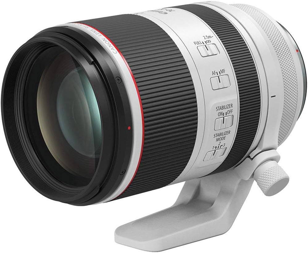 Canon RF70-200mm F2.8 L is USM Lens, Telephoto Zoom Lens, Compatible with EOS R Series Mirrorless Cameras, White-0