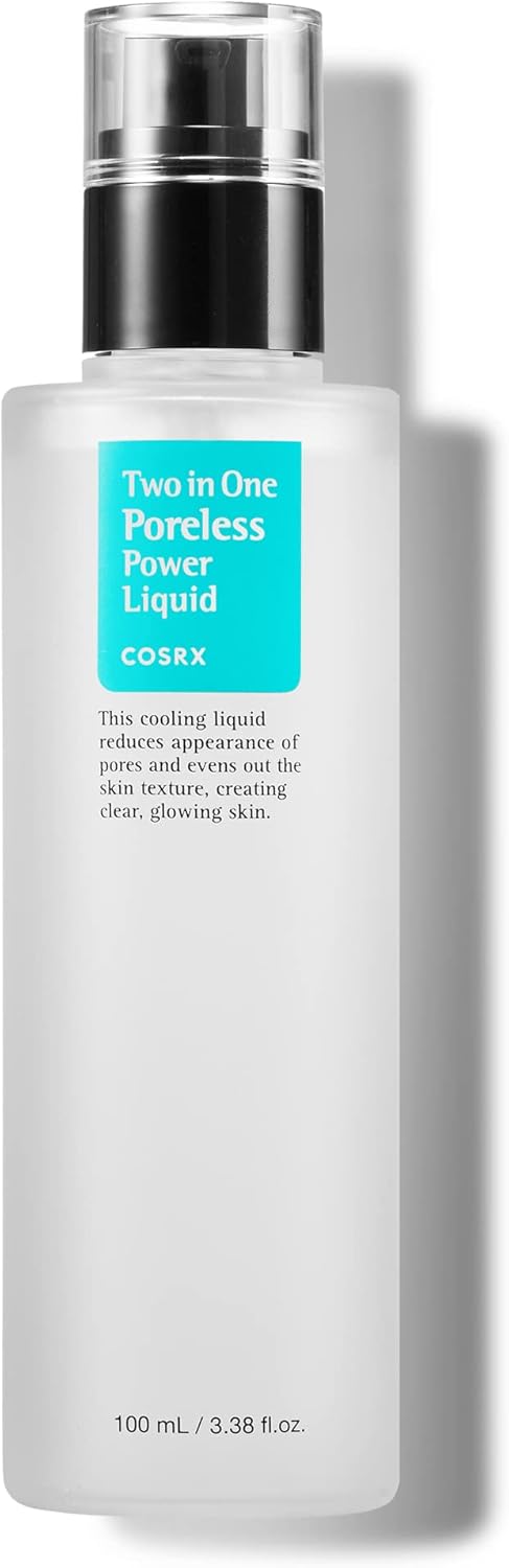 COSRX Two in One Poreless Power Liquid, 100ml / 3.38 fl.oz | Tightening Pores | Korean Skin Care, Animal Testing Free, Paraben Free-0