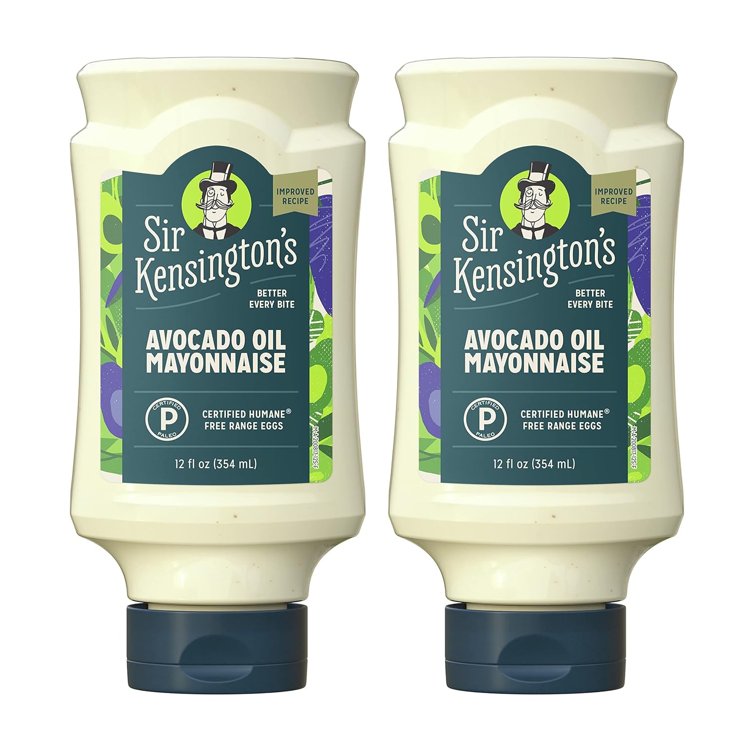 Sir Kensington's Mayonnaise Avocado Oil Mayo 2 Count Keto Diet & Paleo Diet Certified Gluten Free & Non-GMO Project Verified Condiment 12 oz-0