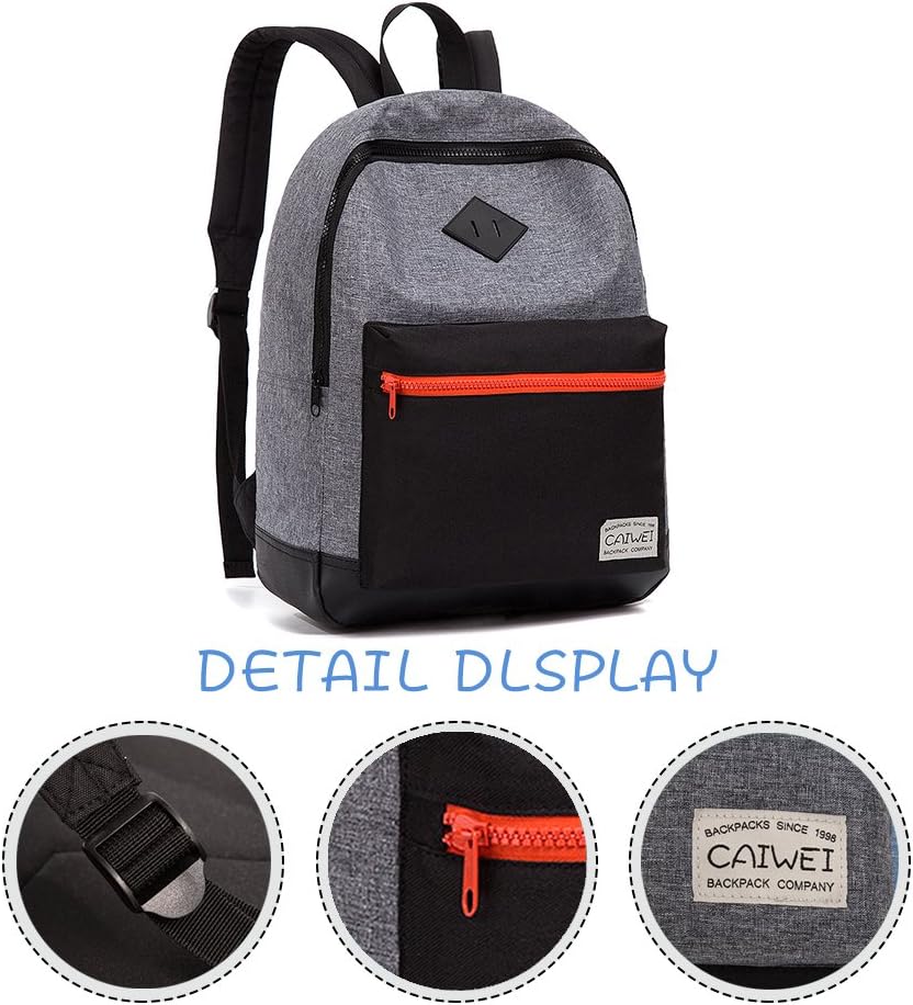 Fashion children's backpack (grey)-1