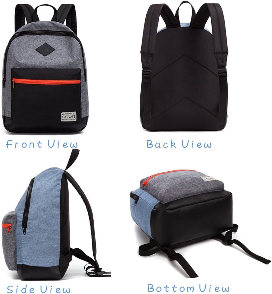 Fashion children's backpack (grey)-6