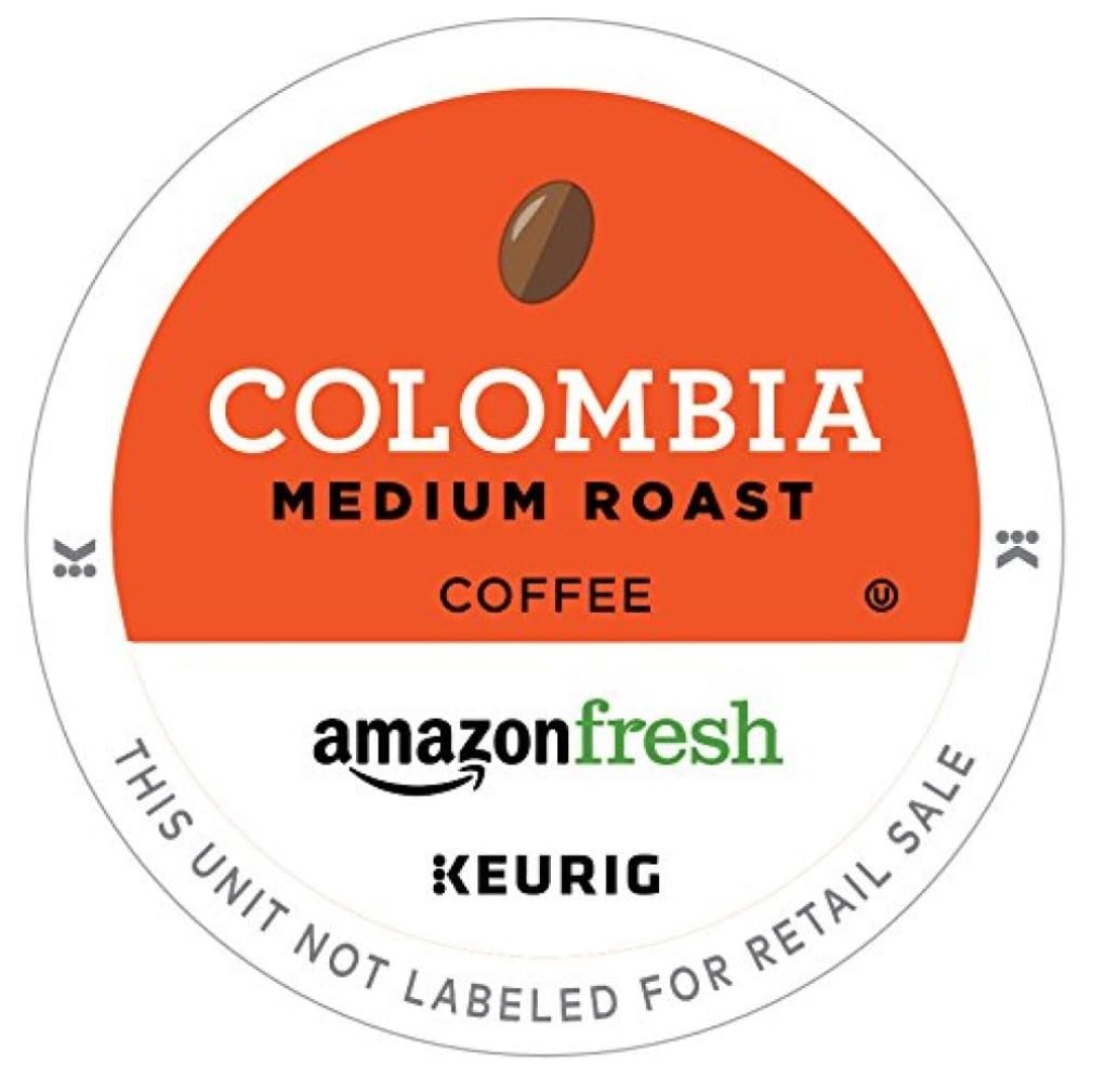 AmazonFresh 80 Ct. K-Cups, Colombia Medium Roast, Keurig K-Cup Brewer Compatible-1