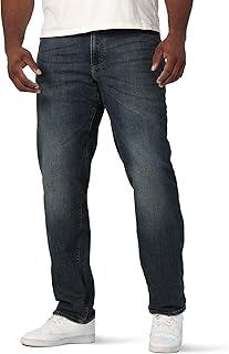 Lee Men's Big and Tall Extreme Motion Relaxed Straight Jean