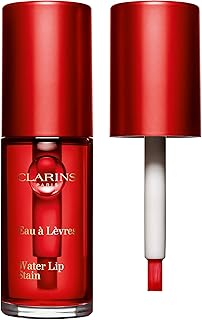 Clarins Water Lip Stain | Matte Finish | Moisturizing and Softening | Buildable, Transfer-Proof, Mask-Proof, Lightweight and Long-Wearing