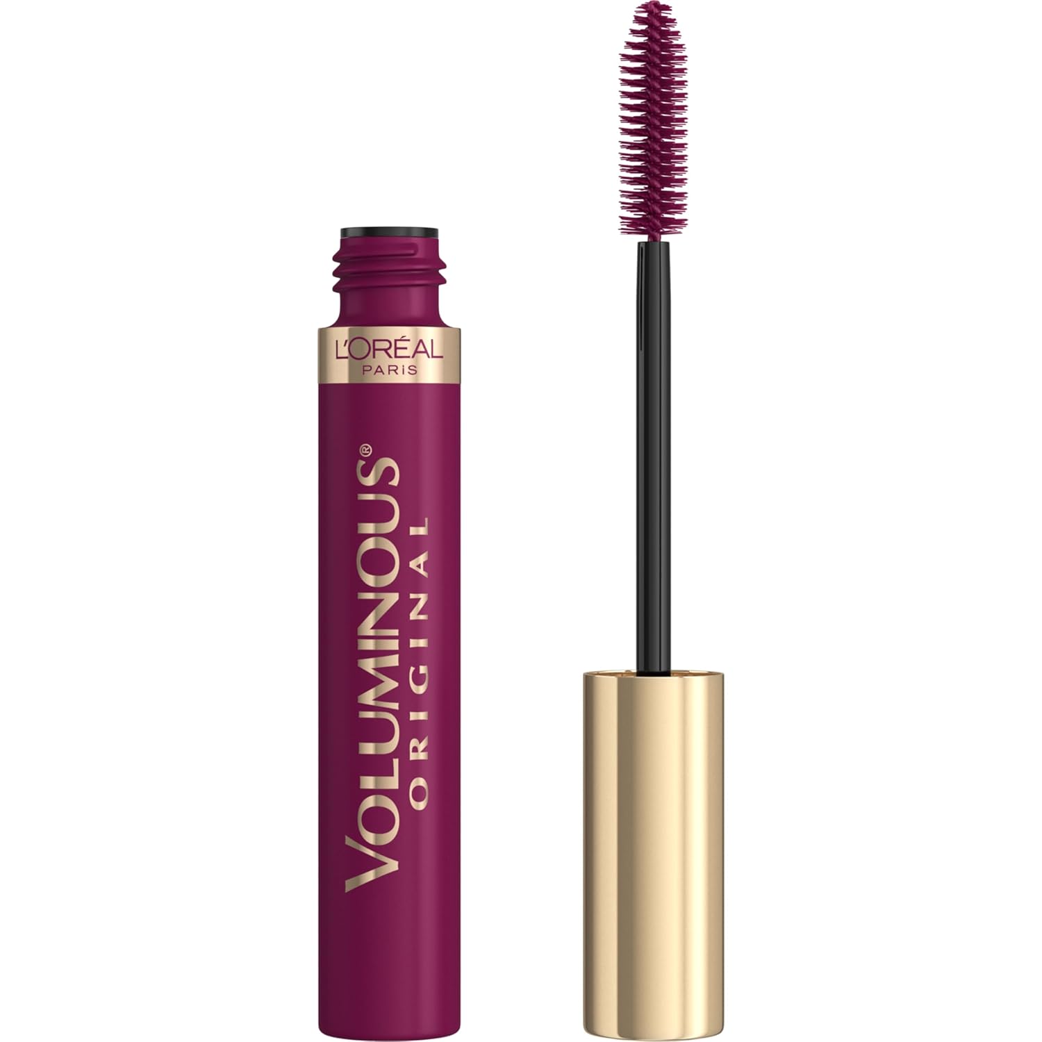 L'Oreal Paris Makeup Voluminous Original Mascara, Deep Burgundy, 0.26 Fl Oz-0