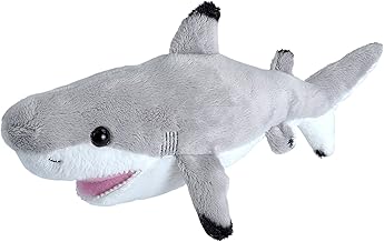 Wild Republic Black Tipped Shark, Plush Stuffed Animal, Plush Toy, Gifts for Kids, 11 Inches