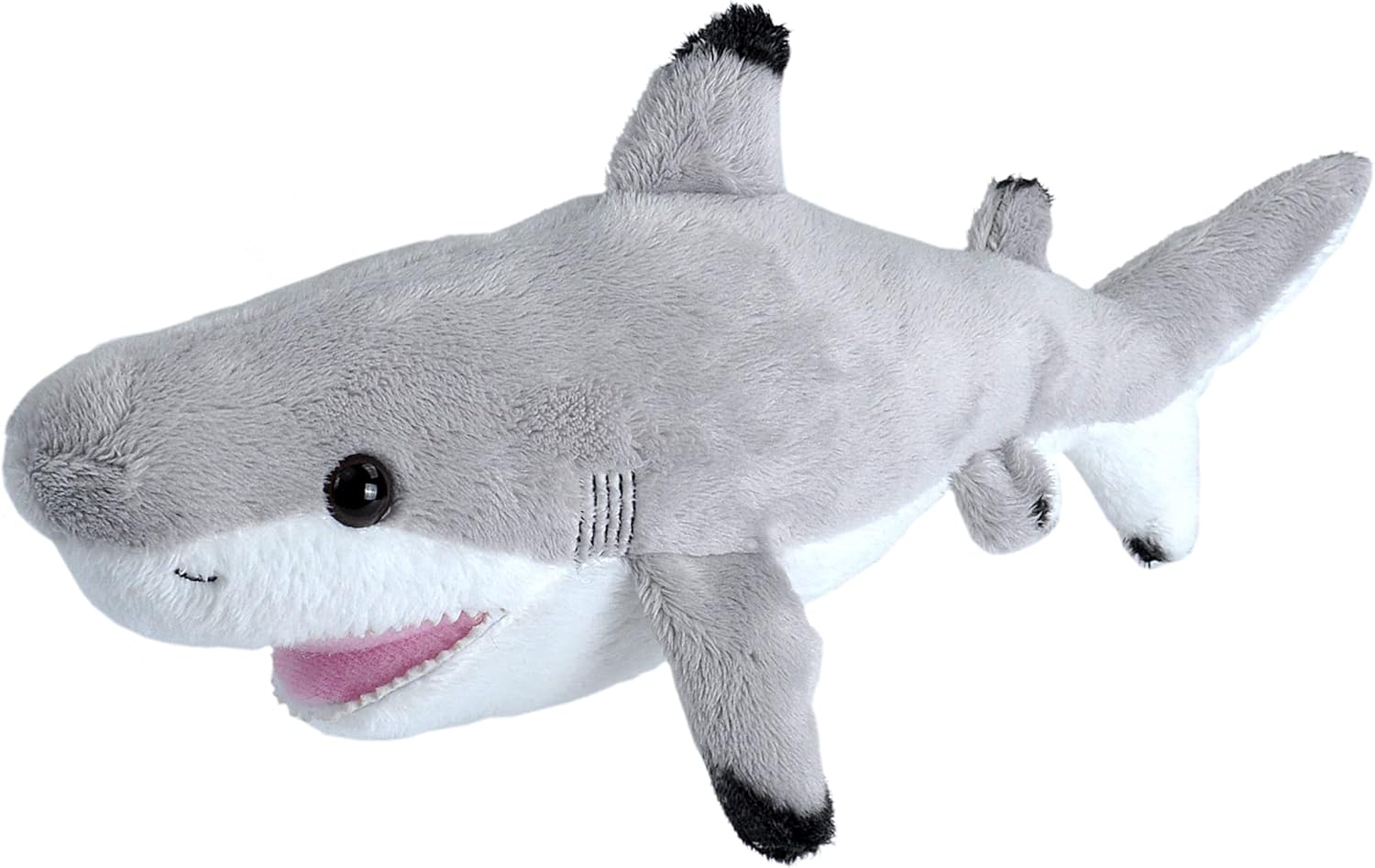 Wild Republic Black Tipped Shark, Plush Stuffed Animal, Plush Toy, Gifts for Kids, 11 Inches-0