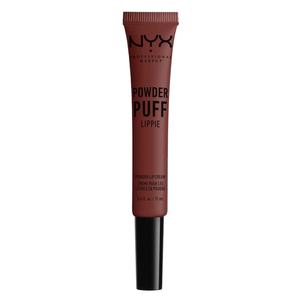 NYX PROFESSIONAL MAKEUP Powder Puff Lippie Lip Cream, Liquid Lipstick - Cool Intentions (Light Brown With Pink Undertones)-6