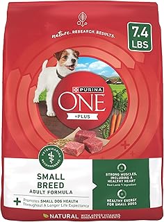 Purina ONE Plus Small Breed Lamb and Rice Formula Dry Dog Food - 7.4 lb. Bag