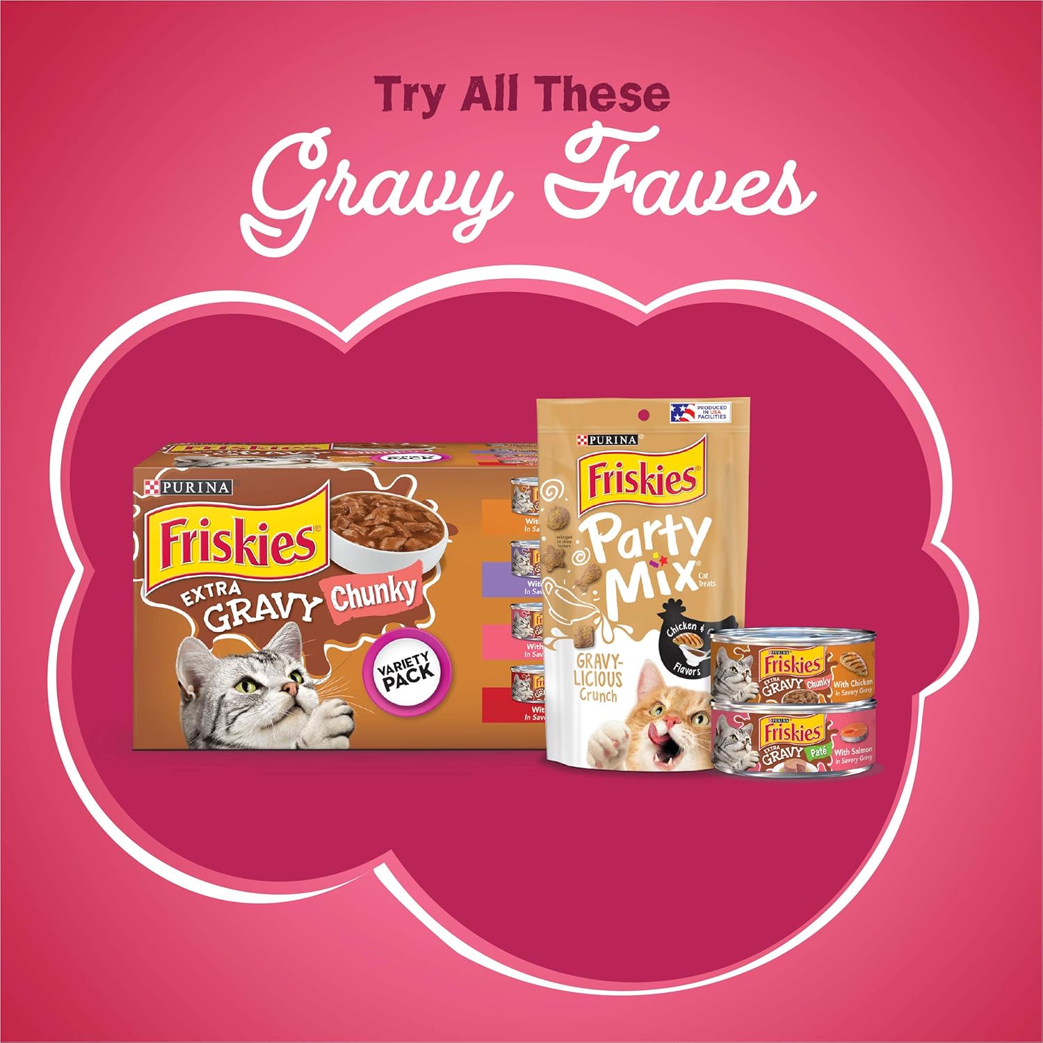 Purina Friskies Dry Cat Food, Gravy Swirlers - 22 lb. Bag-6