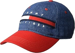 Tommy Hilfiger Men's Cotton Avery Adjustable Baseball Cap