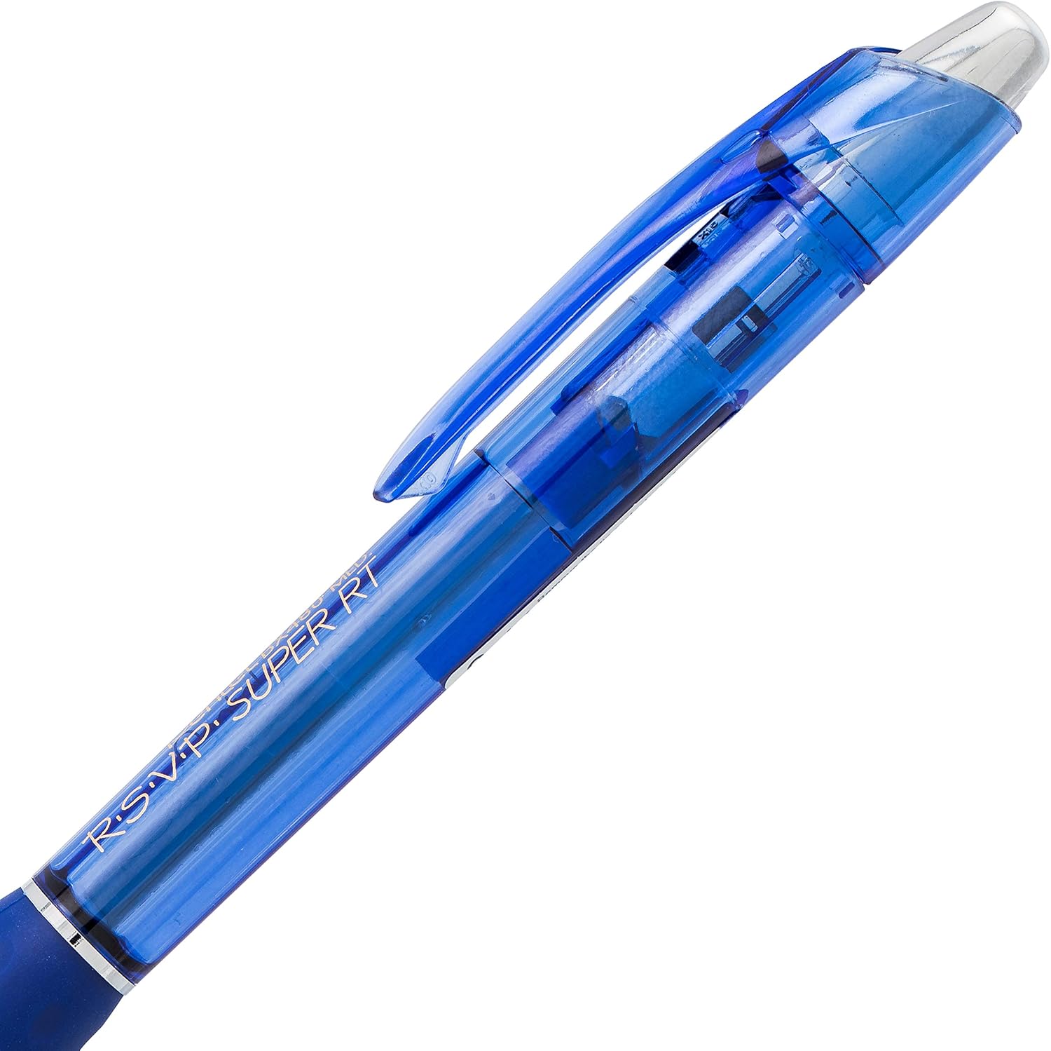 Pentel RSVP Super RT Ballpoint Pen, (1.0mm) Medium Line, Blue Ink, 2-Pk - BX480BP2C-2