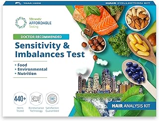 5Strands Intolerance & Deficiency Test, 442 Items Tested, Includes 3 Tests, Food Intolerance, Environment Sensitivity, Nutrition Imbalance, at Home Health Collection Kit, Results in 5 Days