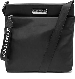 Nautica Women's Diver Nylon Small Women's Crossbody Bag Purse with Adjustable Shoulder Strap