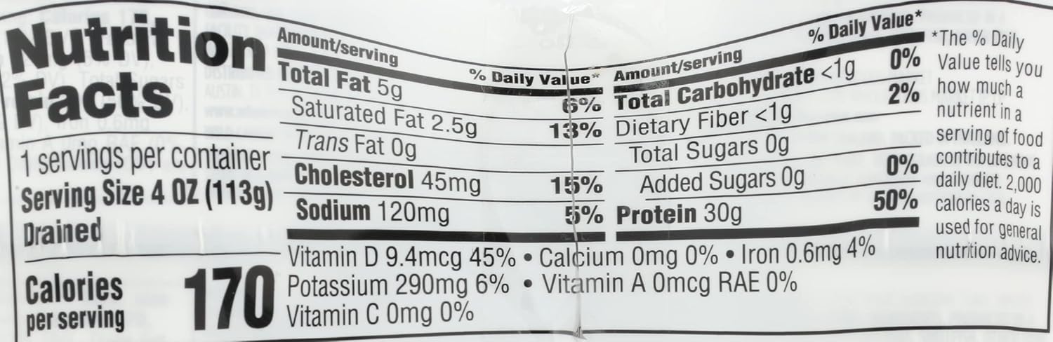 365 by Whole Foods Market, No Salt Albacore Tuna in Water 6pk, 5 Ounce-2