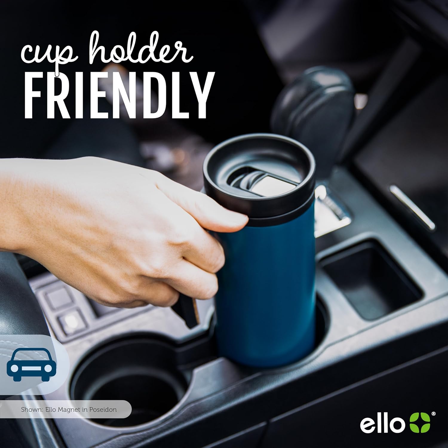 Ello Magnet 18oz Vacuum Insulated Stainless Steel Travel Mug with Side Handle and Leak-Proof Slider Lid and Built-in Coaster, Keeps Hot for 5 Hours, Perfect for Coffee or Tea, BPA-Free, Holiday Gift-5