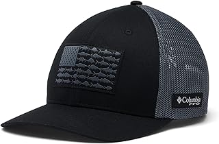 Columbia PFG Fish Flag Mesh Ball Cap-High