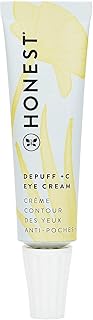 Honest Beauty Vitamin C Depuff Brightening Eye Cream | Reduces Dark Circles | Vitamin C, Daisy Flower Extract, Hyaluronic Acid | EWG Verified, Vegan + Cruelty Free | 0.5 fl oz