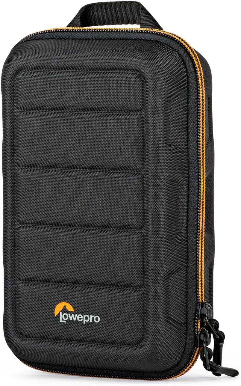 Lowepro Hardside CS 60 Case for Small Drone, Mirrorless Cameras or 2 Action Cameras, 1-2 Lenses, Accessories, 14.00 x 8.51 x 22.71 cm, Black-0