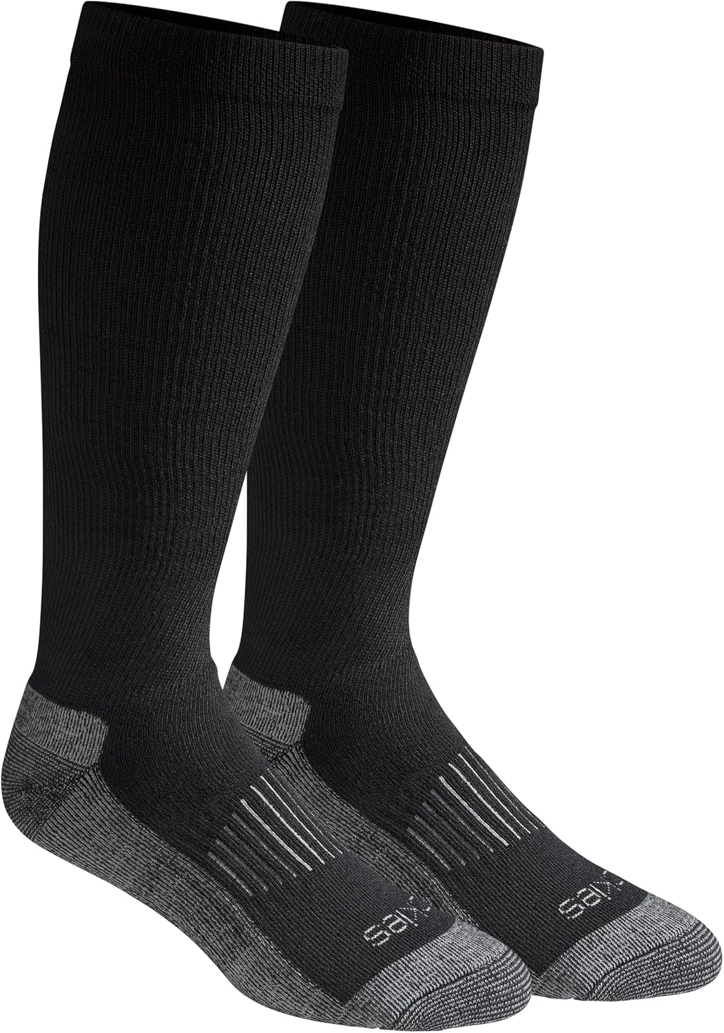 Dickies Men's Light Comfort Compression Over-The-Calf Socks, Available in M-XXL (2, 4 Pairs)-0