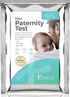 DNA Paternity Test Kit - Lab Fees & Shipping Included - at Home Collection Kit for Father and Child - Results in 1-2 Days