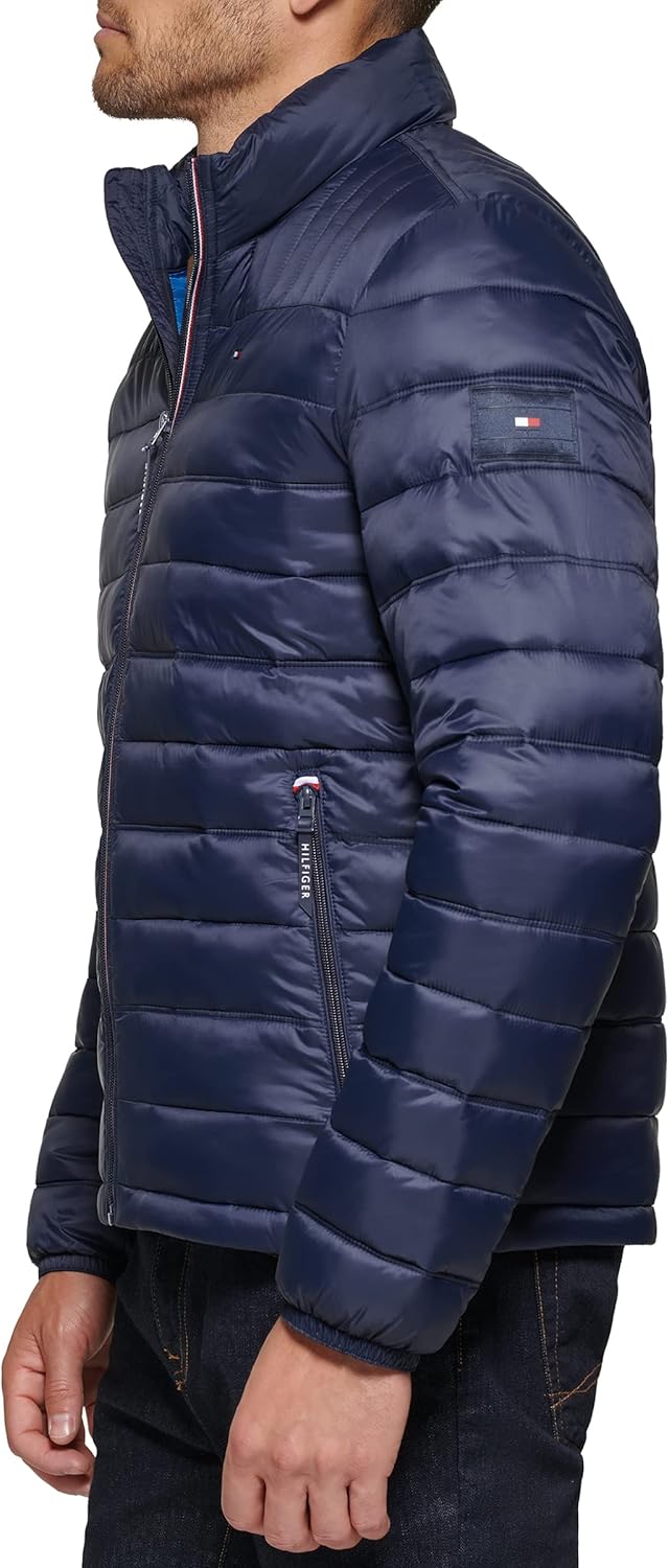 Tommy Hilfiger mens Ultra Loft Lightweight Packable Puffer Jacket (Standard and Big & Tall)-2