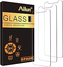 Ailun Glass Screen Protector Compatible for iPhone 11 / iPhone XR [6.1 Inch], 3 Pack Tempered Glass