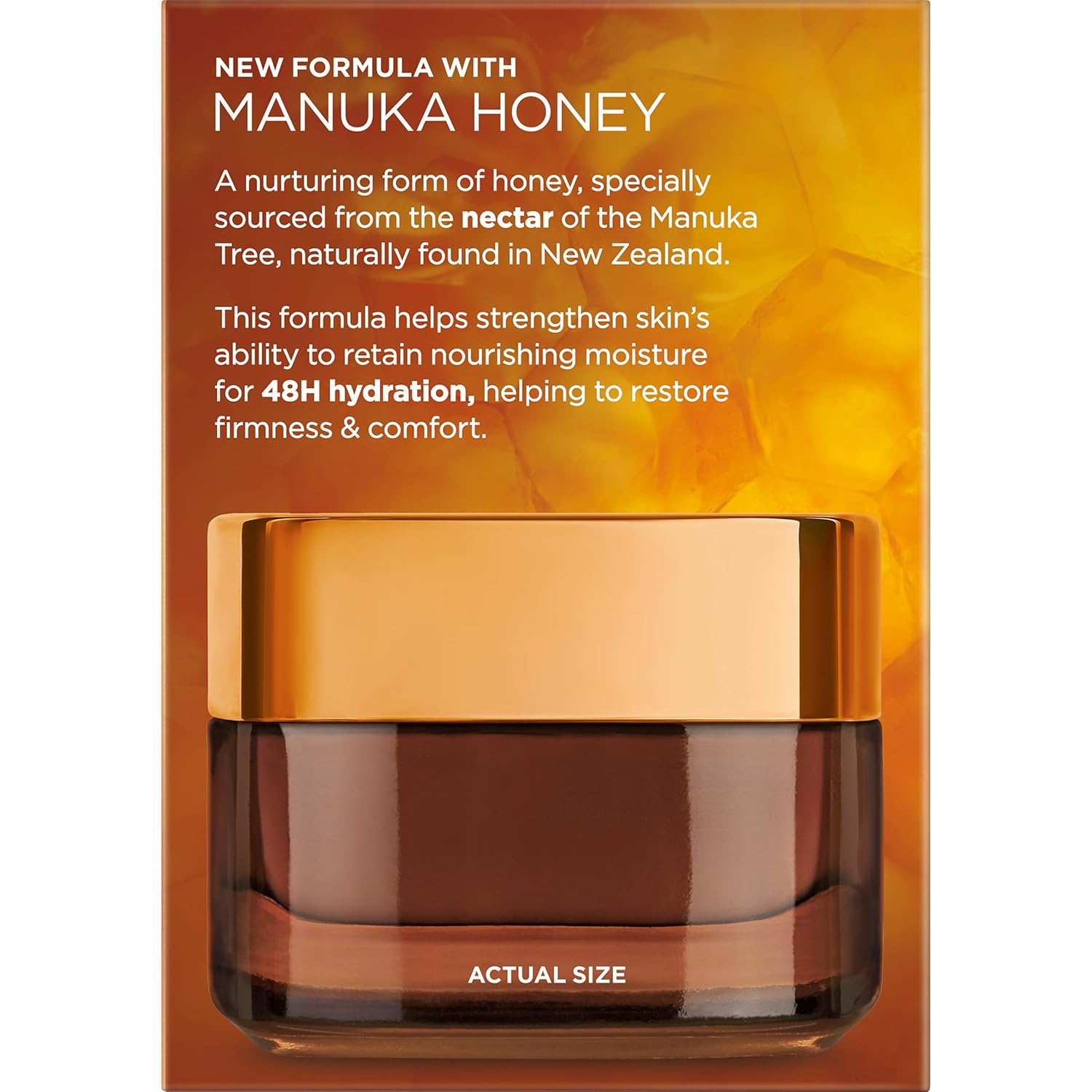 L'Oreal Paris Skincare Age Perfect Hydra Nutrition Ultra Nourishing Honey Night Balm, Face Moisturizer to Comfort, Improve Resilience on Dry Skin, Manuka Honey and Nurturing Oils, 1.7 oz.-12