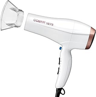 Conair Double Ceramic Hair Dryer | Blow Dryer with Ionic Conditioning | Includes Concentrator