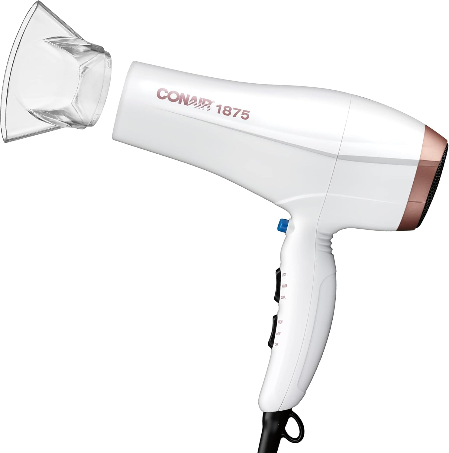 Conair Double Ceramic Hair Dryer | Blow Dryer with Ionic Conditioning | Includes Concentrator-0