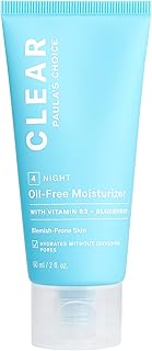 Paula's Choice CLEAR Oil-Free Moisturizer, Lightweight Face Moisturizer for Acne-Prone Skin, Pore-Minimizing Niacinamide, Soothing Antioxidants, Ceramides to Calm Redness