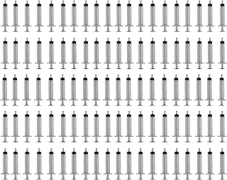 5ml Syringe Sterile with Luer Slip Tip, BH SUPPLIES - (No Needle) Individually Sealed - 100 Syringes