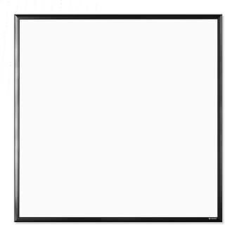 U Brands Magnetic Dry Erase Board, 35 x 35 Inches, Black Aluminum Frame (2896U00-01)