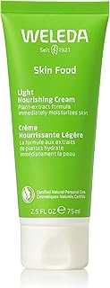 Weleda Skin Food Light Nourishing Body Cream 2.5 Fluid Ounce, Plant Rich Hydrating Moisturizer with Chamomile, Calendula and Pansy