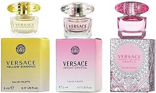 Versace Miniature Variety Trio Collection Perfume Gift Set for Women