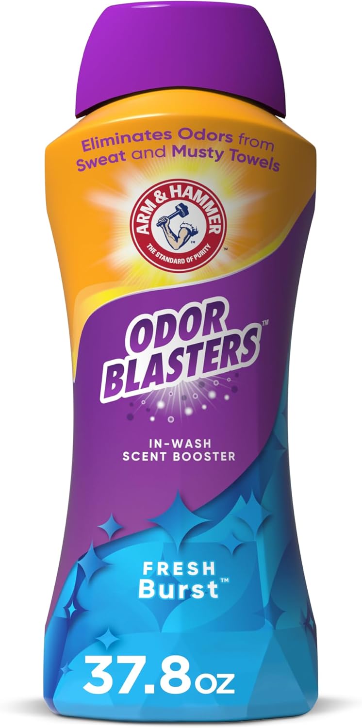 Arm & Hammer Odor Blasters In-Wash Scent Booster - Fresh Burst, 37.8oz-0