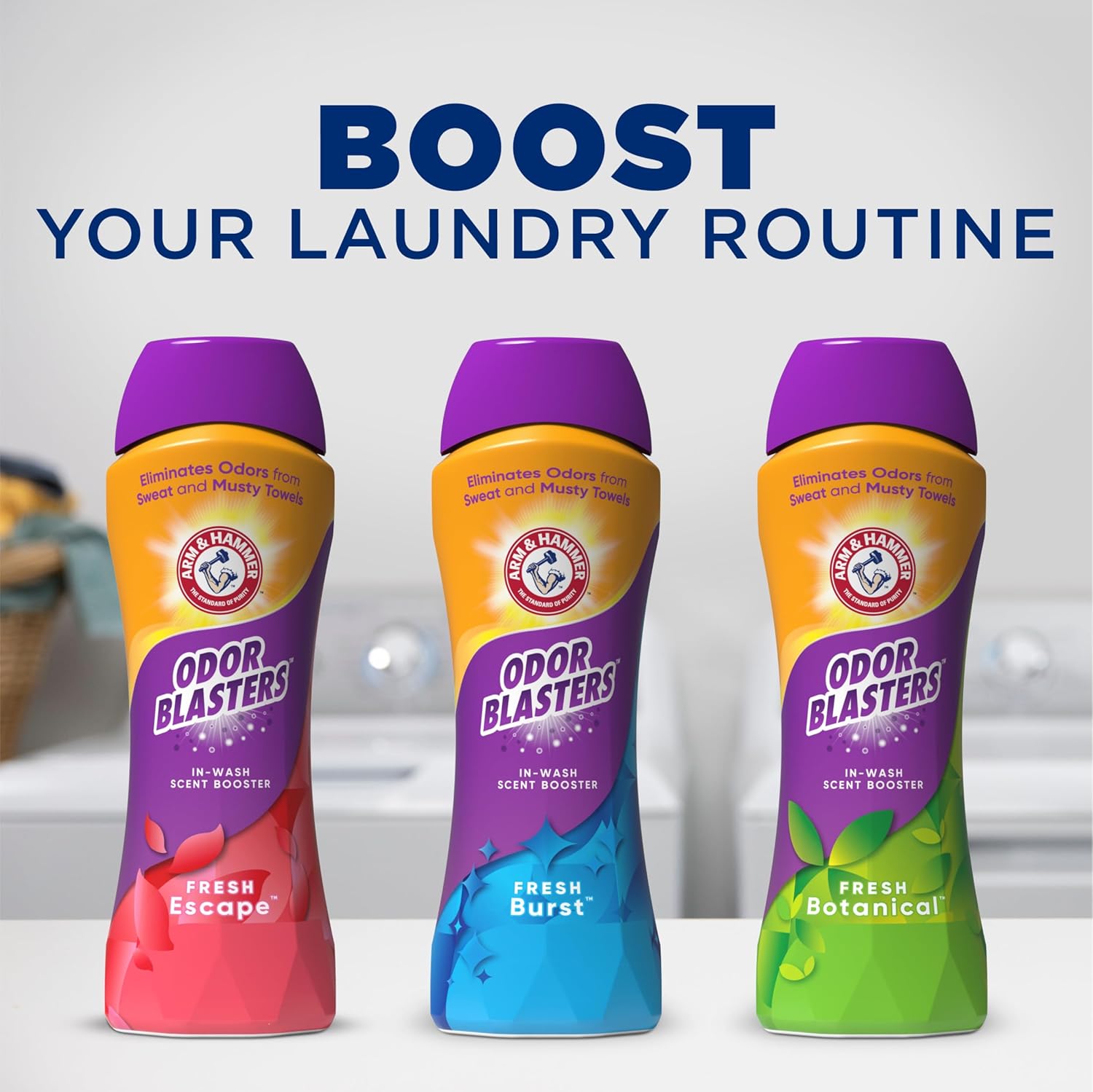 Arm & Hammer Odor Blasters In-Wash Scent Booster - Fresh Burst, 37.8oz-9