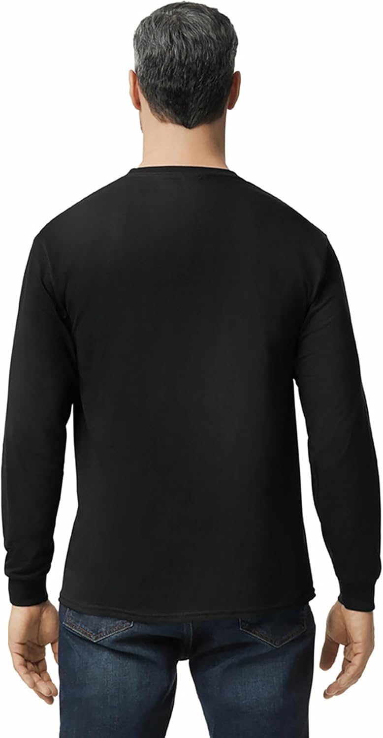 Gildan Adult Heavy Cotton Long Sleeve T-Shirt, Style G5400, 2-Pack-2