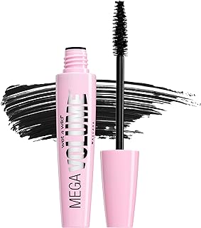 wet n wild Mascara Mega Volume - Vitamin E Enriched Volumizing, Smudge-Resistant Formula, Cruelty-Free, Gluten-Free, Sulfate-Free & Vegan - Black