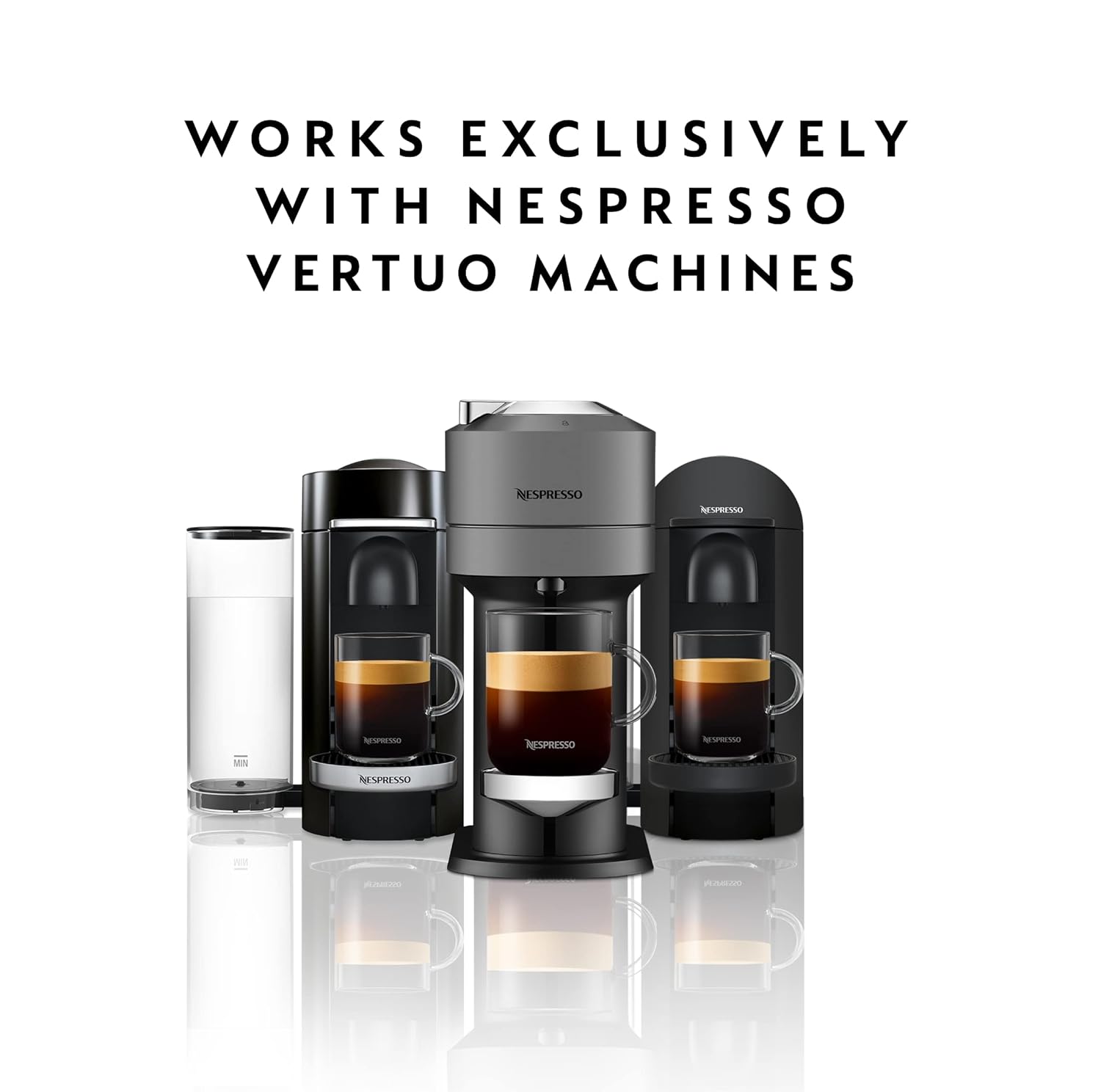 Nespresso Capsules Vertuo, Double Espresso Scuro, Dark Roast Espresso Coffee, 30-Count Coffee Pods, Brews 2.7oz.-5