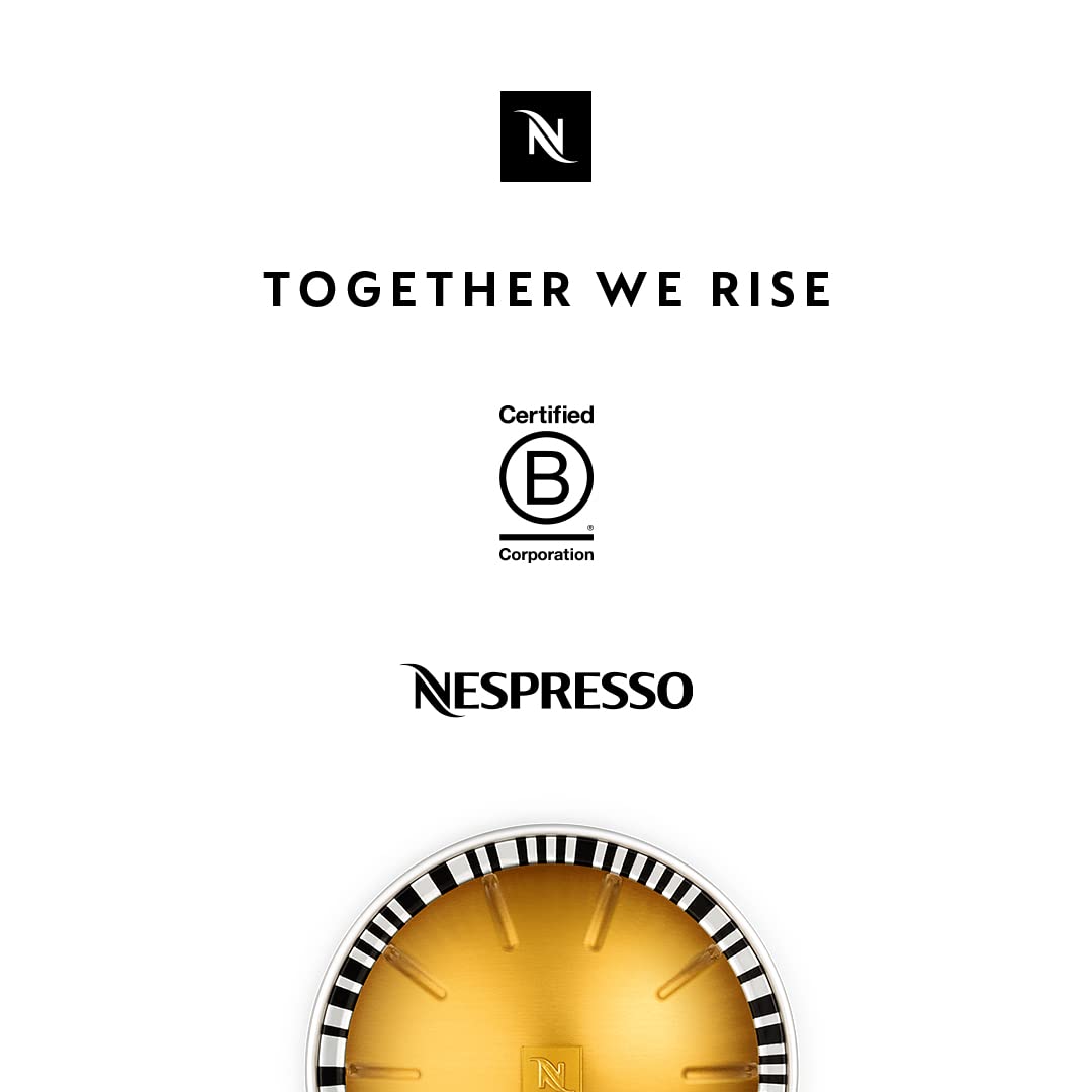 Nespresso Capsules Vertuo, Double Espresso Scuro, Dark Roast Espresso Coffee, 30-Count Coffee Pods, Brews 2.7oz.-7