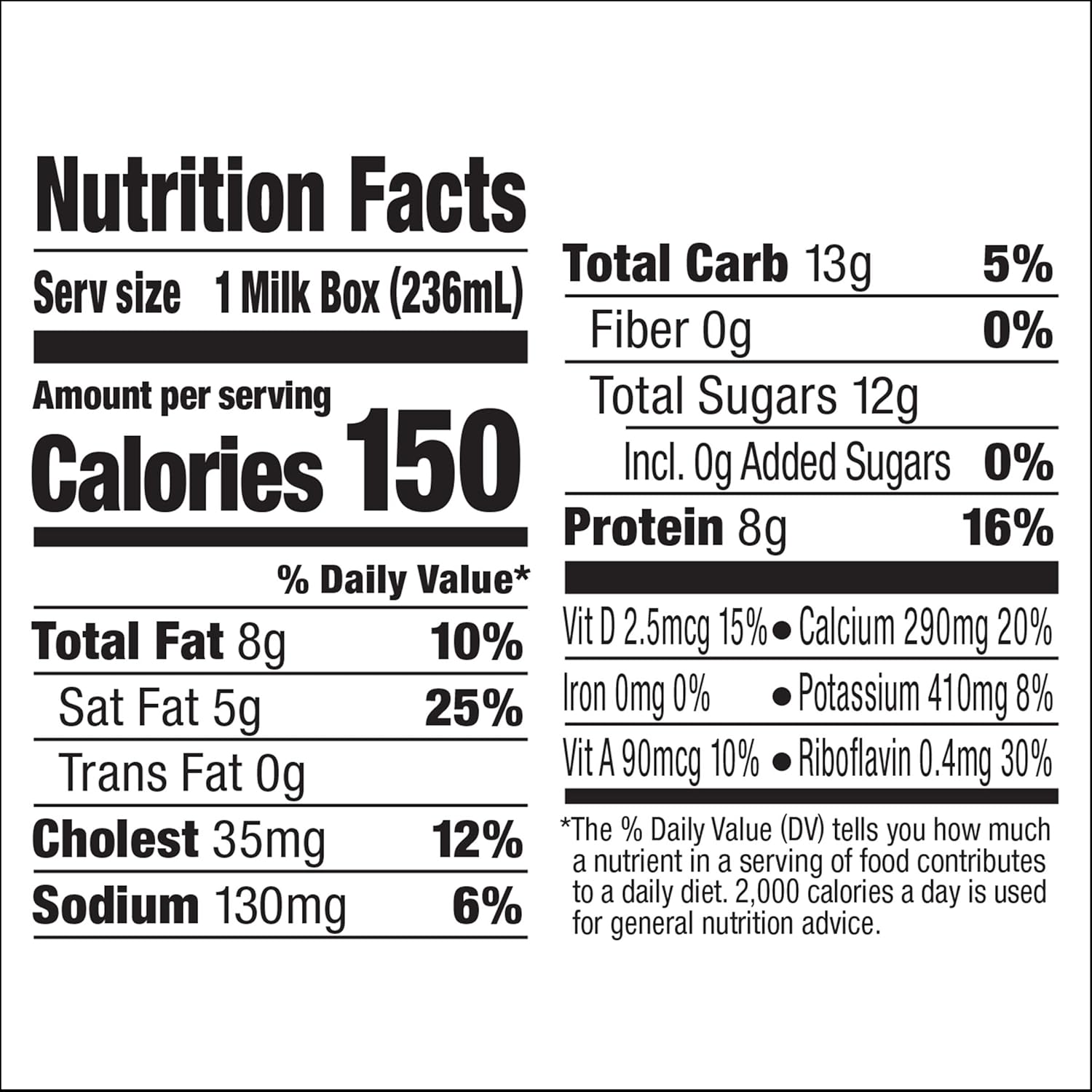 Horizon Organic Shelf-Stable Whole Milk Boxes, 8 oz., 12 Pack-7