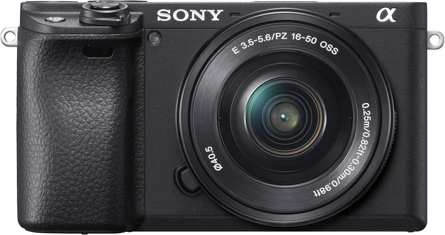 Sony Alpha a6400 Mirrorless Camera: Compact APS-C Interchangeable Lens Digital Camera with Real-Time Eye Auto Focus, 4K Video, Flip Screen & 16-50mm Lens - E Mount Compatible - ILCE-6400L/B, Black-1