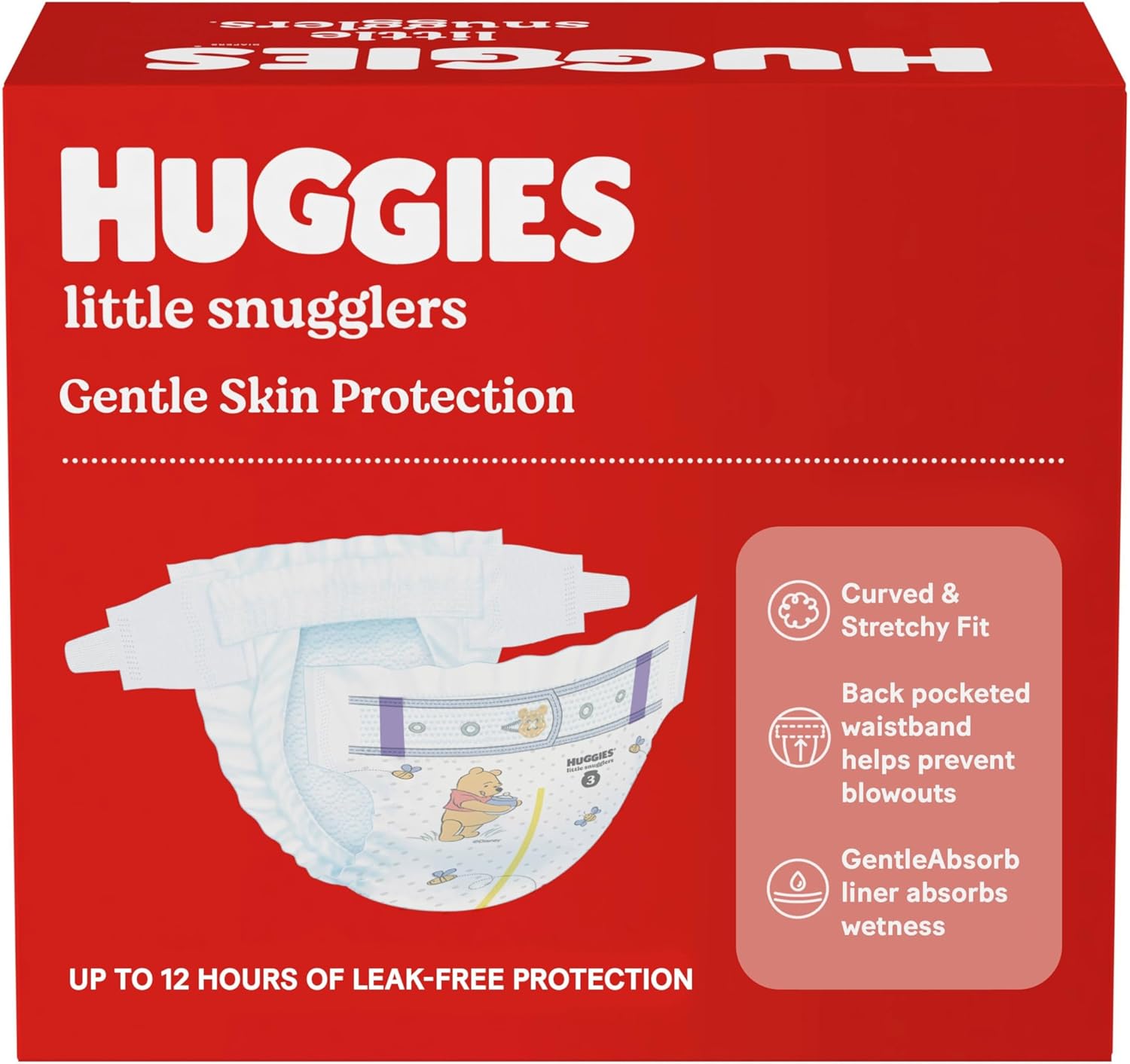 Huggies Size 1 Diapers, Little Snugglers Newborn Diapers, Size 1 (8-14 lbs), 32 Count-10