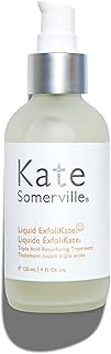 Kate Somerville Liquid ExfoliKate – Triple Acid Resurfacing Treatment – Clinically Formulated AHA Overnight Facial Exfoliator Smooths Skin and Minimizes Pores