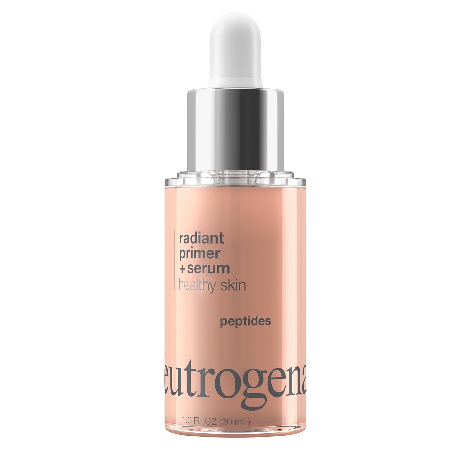 Neutrogena Healthy Skin Radiant Booster Primer & Serum, Skin-Evening Serum-to-Primer with Peptides & Pearl Pigments, Evens the Look of Skin's Tone & Smooths Texture, 1.0 fl. oz-5